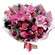 букет из роз и тюльпанов с лилией. Шарджа